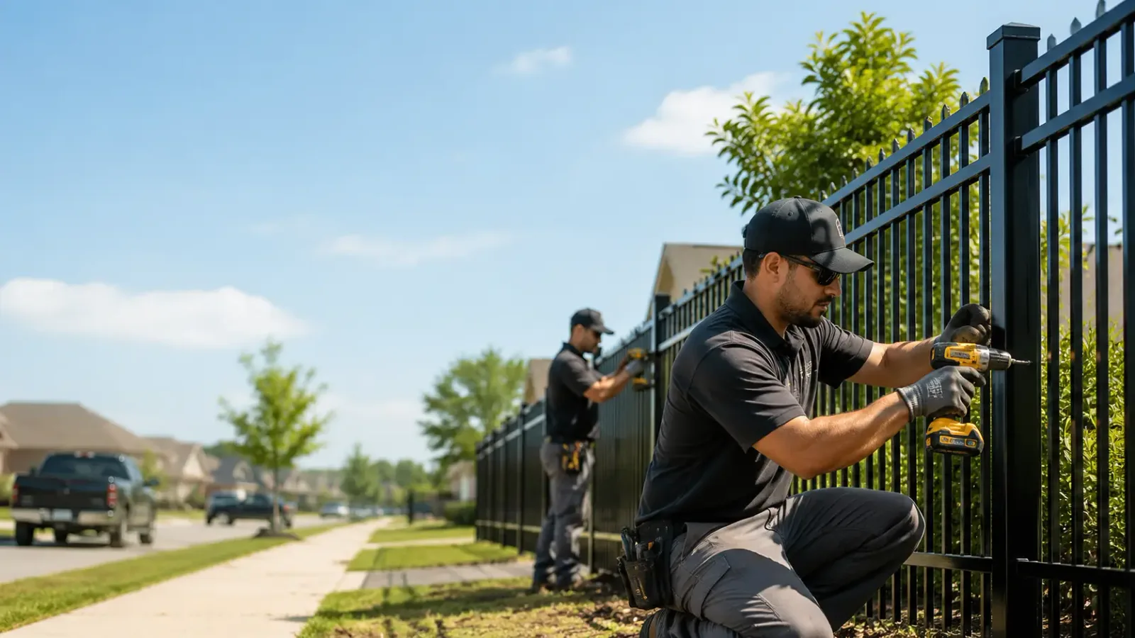 Metal Fence Installation in Hutchinson, PA